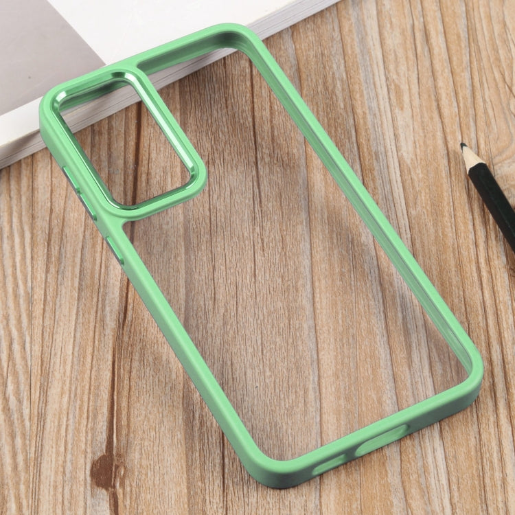 For Samsung Galaxy S23+ 5G Clear Acrylic Soft TPU Phone Case