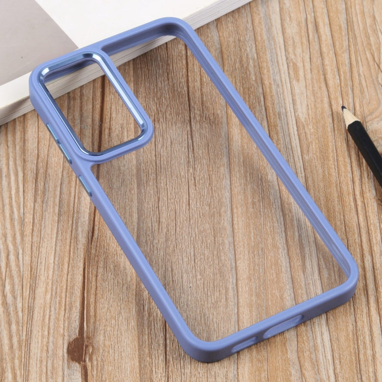 For Samsung Galaxy S23+ 5G Clear Acrylic Soft TPU Phone Case