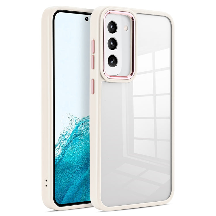For Samsung Galaxy S23+ 5G Clear Acrylic Soft TPU Phone Case
