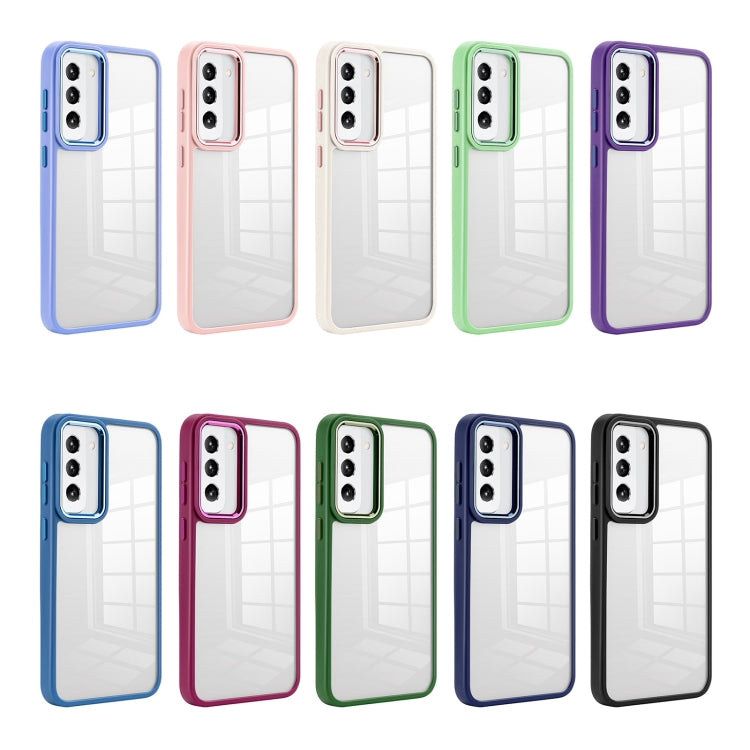 For Samsung Galaxy S23+ 5G Clear Acrylic Soft TPU Phone Case