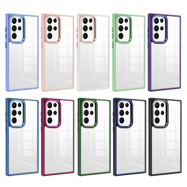 For Samsung Galaxy S23 Ultra 5G Clear Acrylic Soft TPU Phone Case