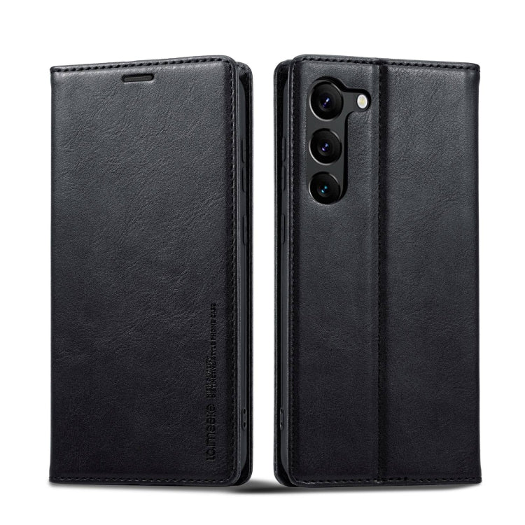 For Samsung Galaxy S23 5G LC.IMEEKE RFID Anti-theft Leather Phone Case