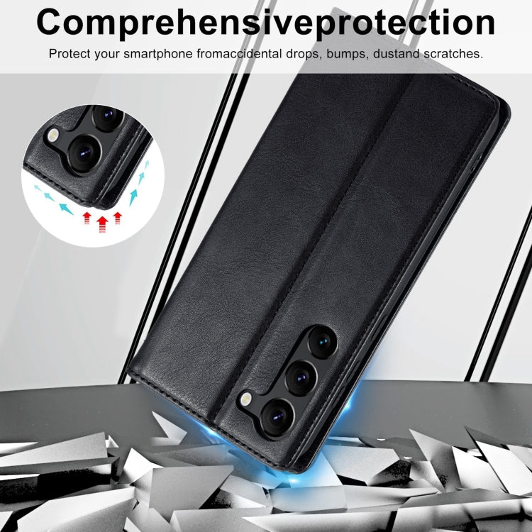 For Samsung Galaxy S23+ 5G LC.IMEEKE RFID Anti-theft Leather Phone Case