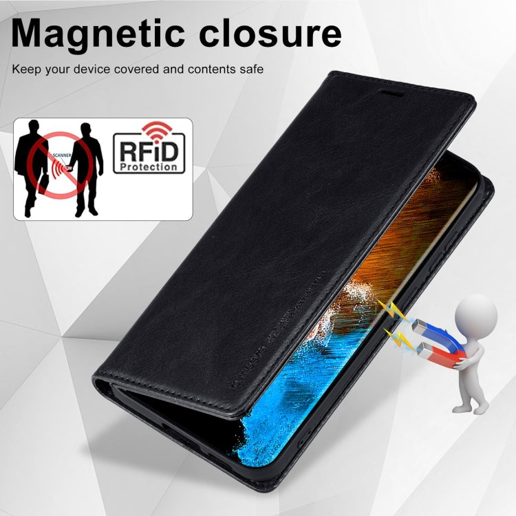 For Samsung Galaxy S23+ 5G LC.IMEEKE RFID Anti-theft Leather Phone Case