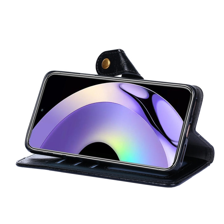 For Realme 10 Pro 5G Zipper Bag Leather Phone Case