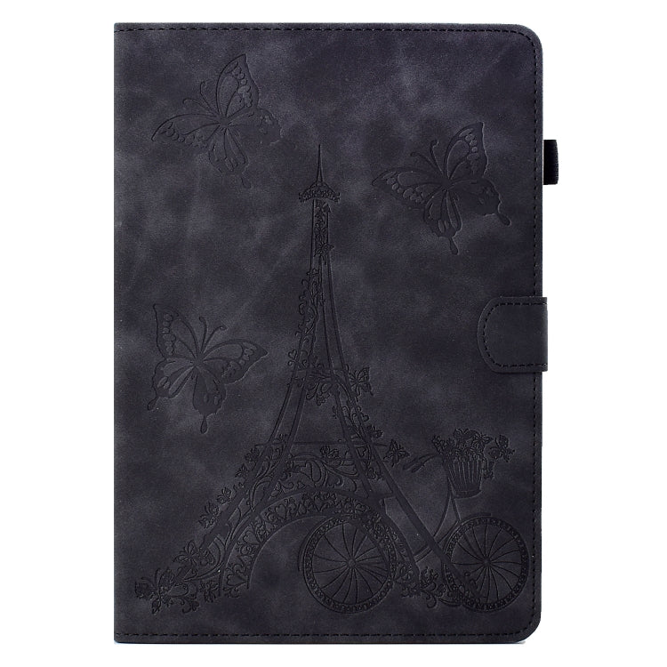 For iPad 10.2 2021/2020/2019 / 10.5 2019/2017 Tower Embossed Leather Smart Tablet Case