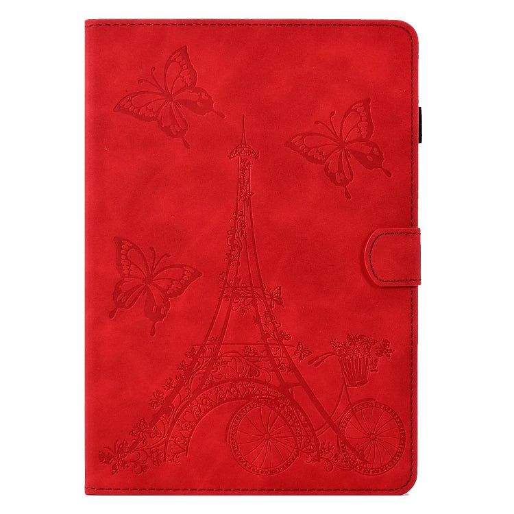 For iPad mini 5 / 4 / 3 / 2 / 1 Tower Embossed Leather Smart Tablet Case