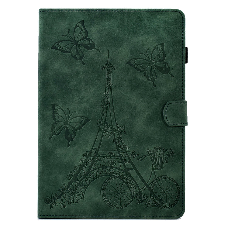 For iPad mini 5 / 4 / 3 / 2 / 1 Tower Embossed Leather Smart Tablet Case