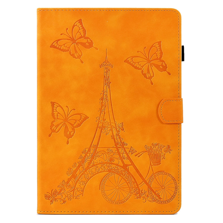 For iPad mini 5 / 4 / 3 / 2 / 1 Tower Embossed Leather Smart Tablet Case