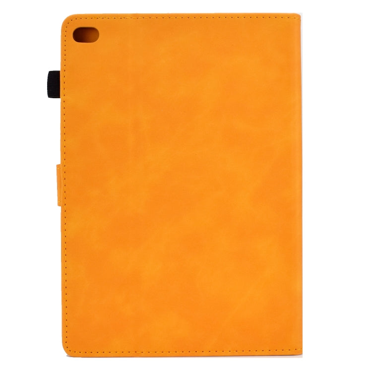 For iPad mini 5 / 4 / 3 / 2 / 1 Tower Embossed Leather Smart Tablet Case