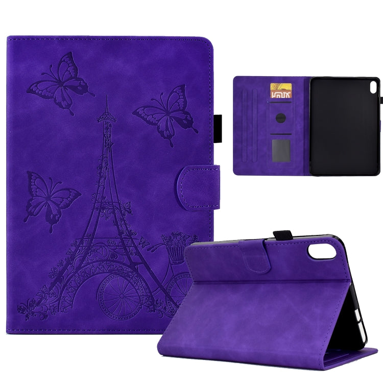 For iPad mini 6 Tower Embossed Leather Smart Tablet Case