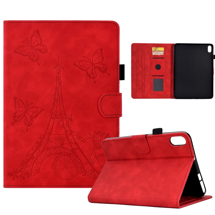 For iPad mini 6 Tower Embossed Leather Smart Tablet Case