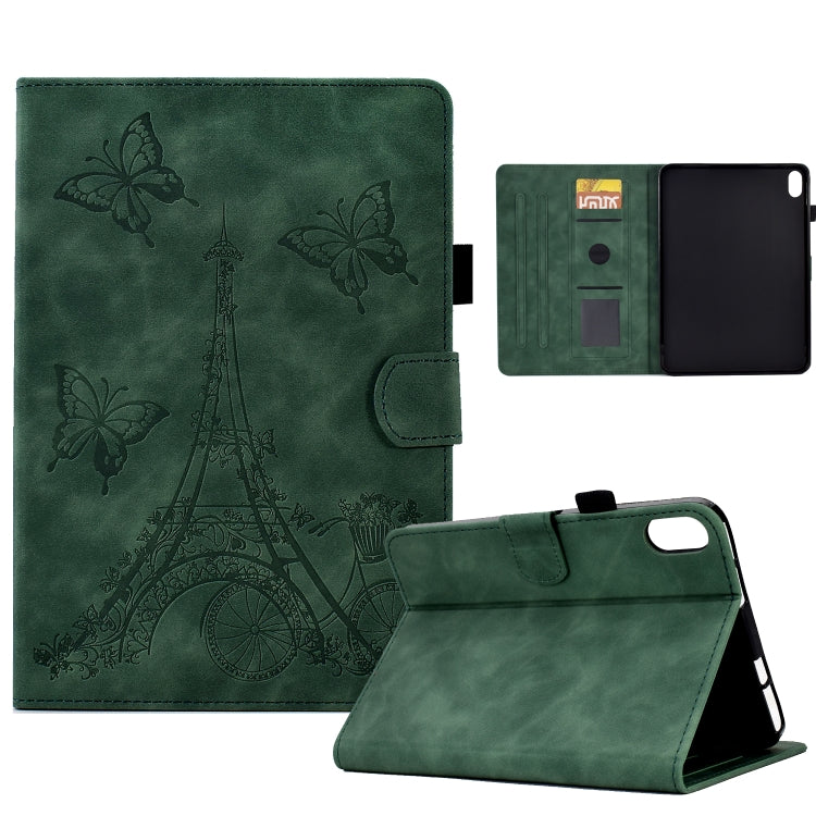 For iPad mini 6 Tower Embossed Leather Smart Tablet Case