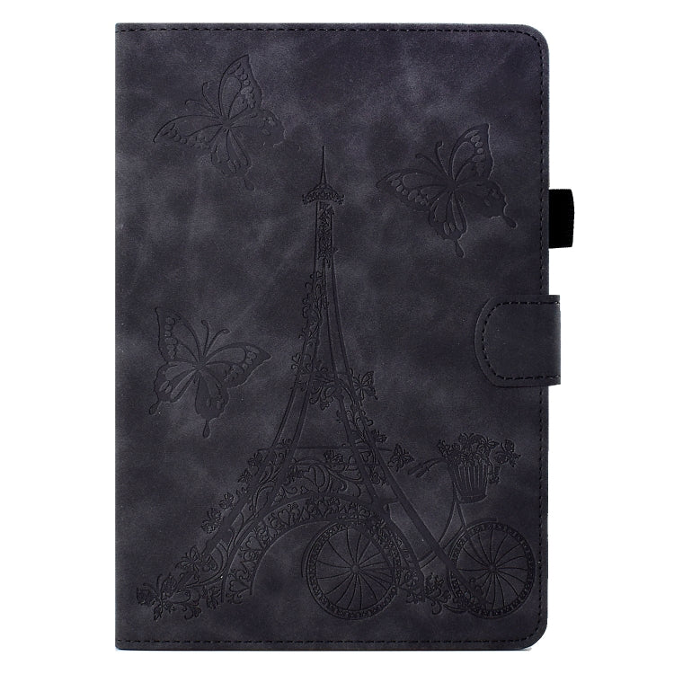 For iPad mini 6 Tower Embossed Leather Smart Tablet Case