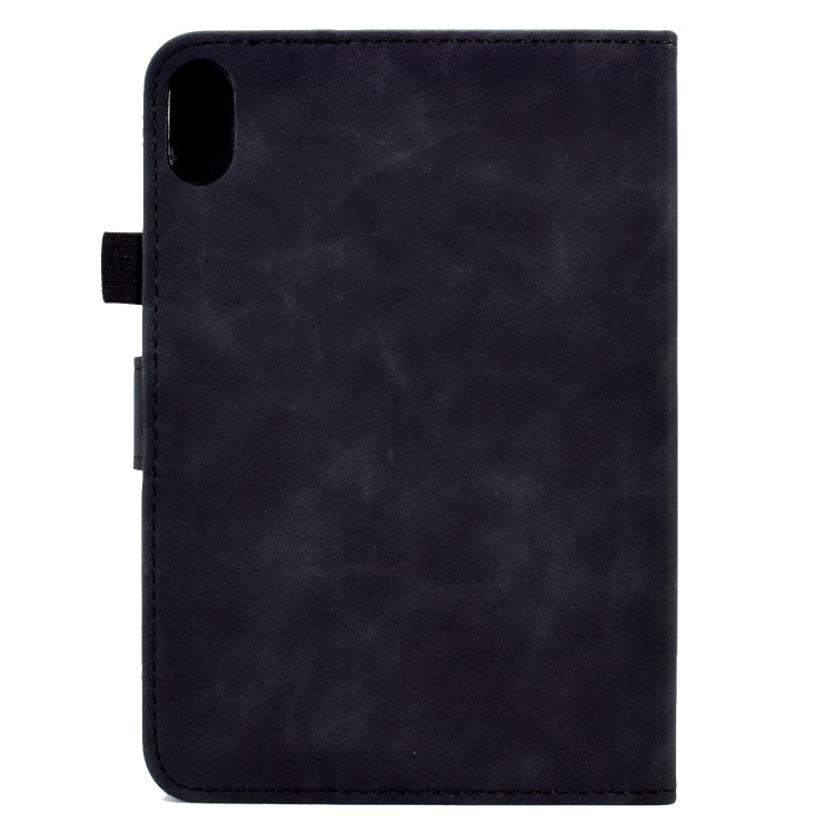 For iPad mini 6 Tower Embossed Leather Smart Tablet Case