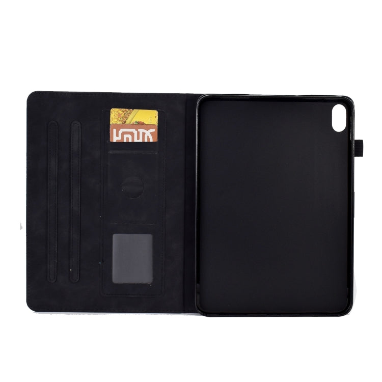 For iPad mini 6 Tower Embossed Leather Smart Tablet Case