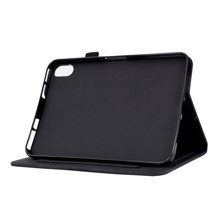 For iPad mini 6 Tower Embossed Leather Smart Tablet Case