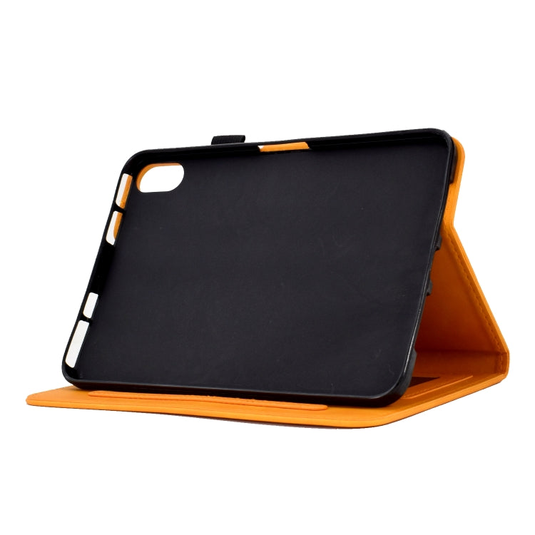 For iPad mini 6 Tower Embossed Leather Smart Tablet Case
