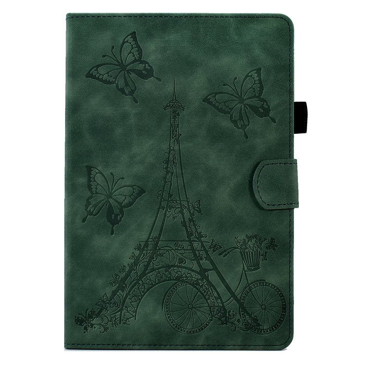 For Amazon Kindle Fire HD8 2022/2020 Tower Embossed Leather Smart Tablet Case