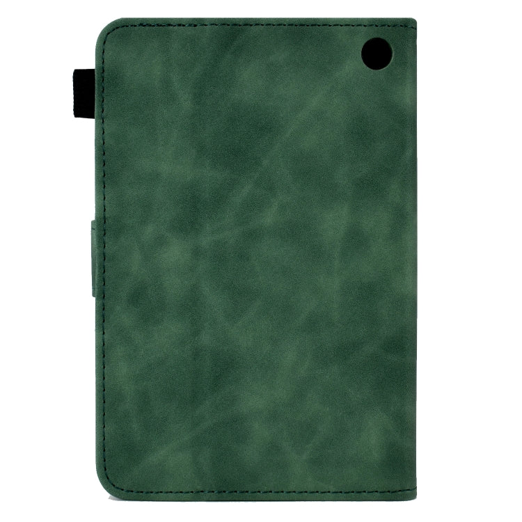 For Amazon Kindle Fire HD8 2022/2020 Tower Embossed Leather Smart Tablet Case