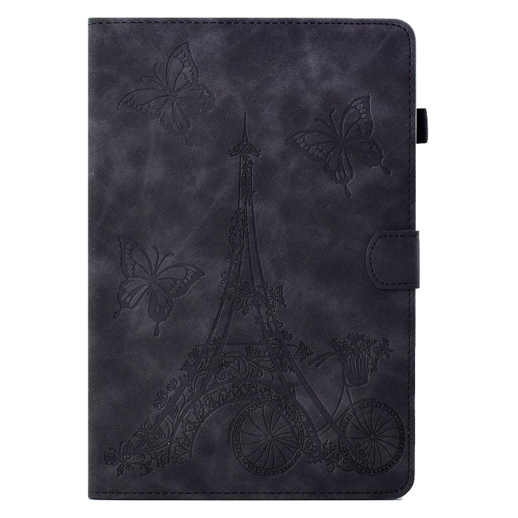 For Amazon Kindle Fire HD10 2021 Tower Embossed Leather Smart Tablet Case