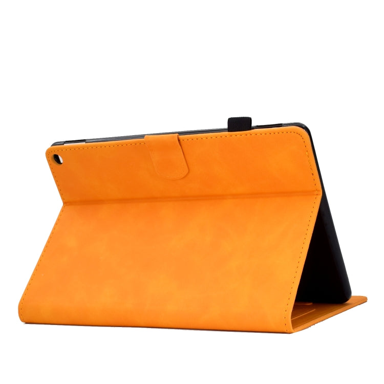 For Amazon Kindle Fire HD10 2021 Tower Embossed Leather Smart Tablet Case