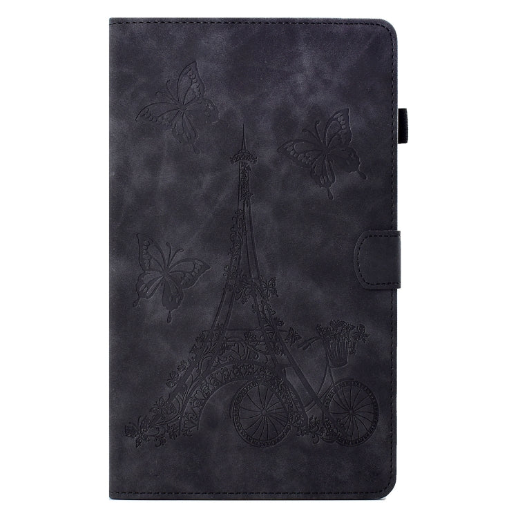 For Samsung Galaxy Tab S6 Lite P610 Tower Embossed Leather Smart Tablet Case