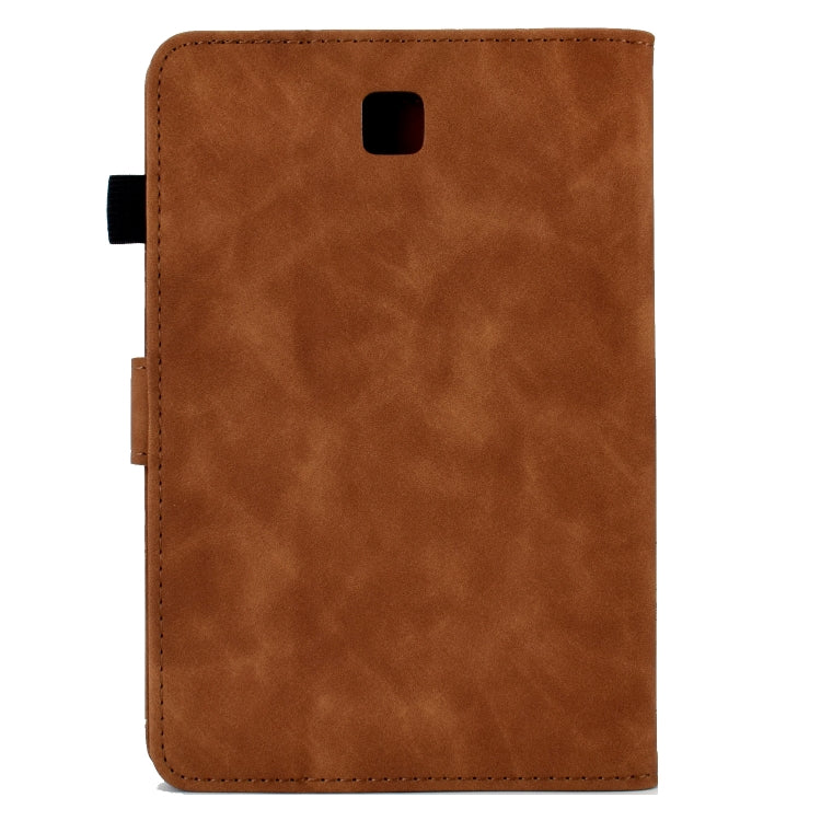 For Samsung Galaxy Tab A 8.0 T350 Tower Embossed Leather Smart Tablet Case