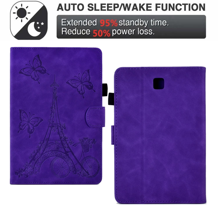 For Samsung Galaxy Tab A 8.0 T350 Tower Embossed Leather Smart Tablet Case
