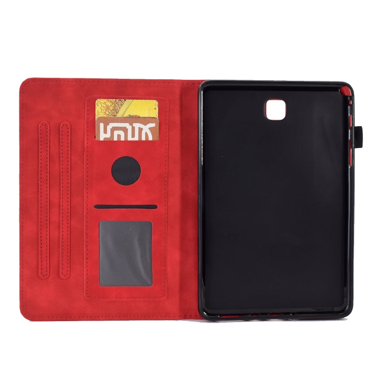 For Samsung Galaxy Tab A 8.0 T350 Tower Embossed Leather Smart Tablet Case