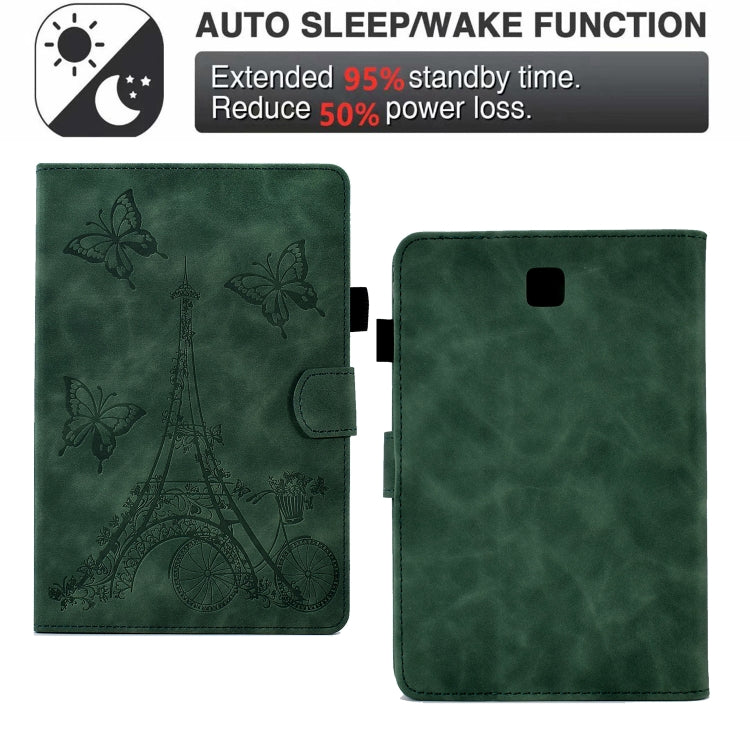 For Samsung Galaxy Tab A 8.0 T350 Tower Embossed Leather Smart Tablet Case