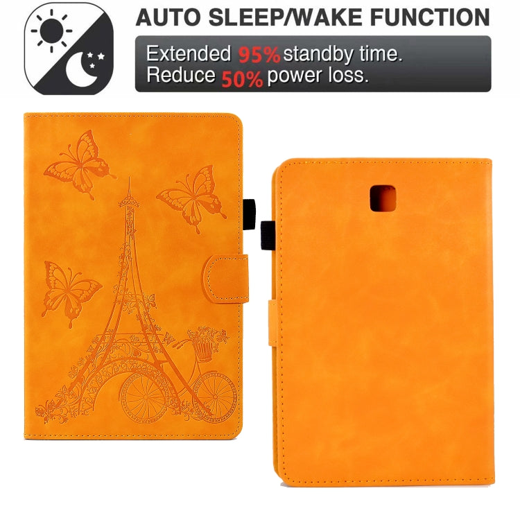 For Samsung Galaxy Tab A 8.0 T350 Tower Embossed Leather Smart Tablet Case