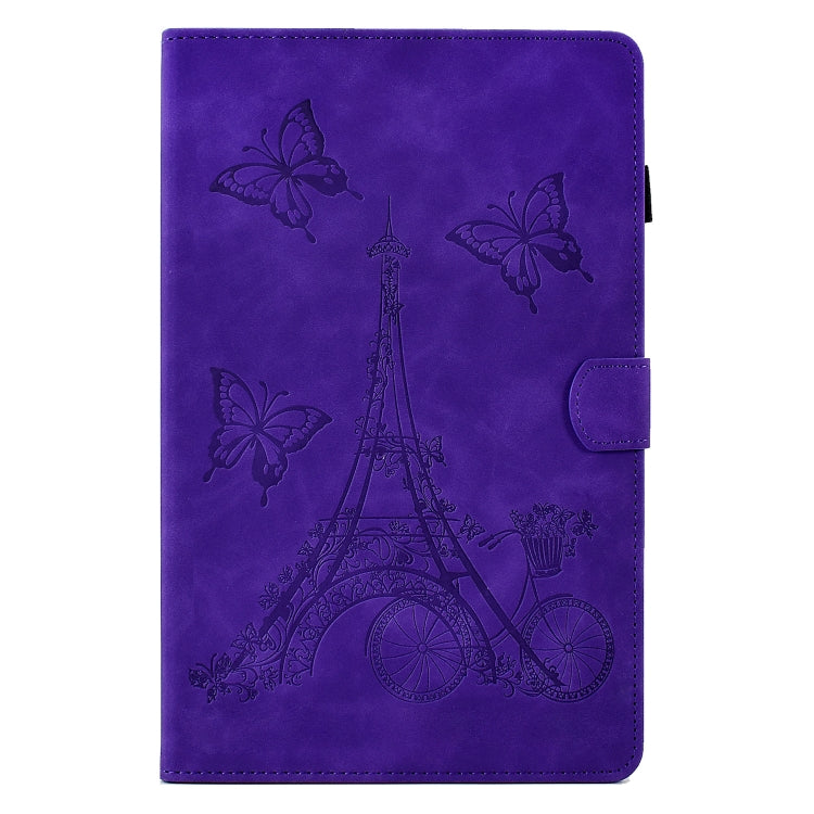 For Lenovo Tab M10 Gen 2 Tower Embossed Leather Smart Tablet Case