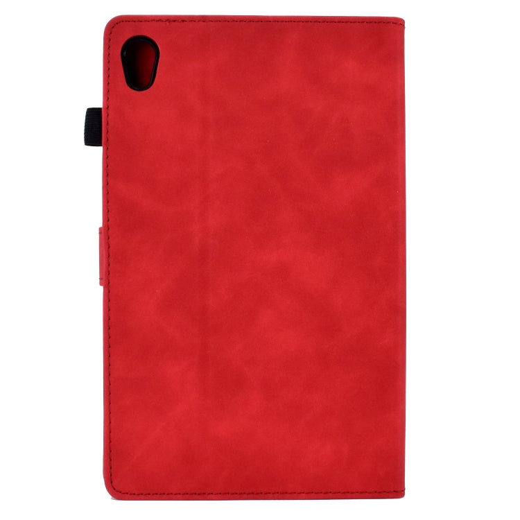 For Lenovo Tab M10 Gen 2 Tower Embossed Leather Smart Tablet Case