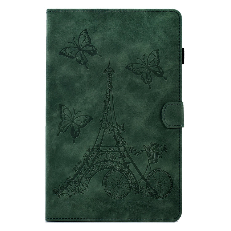 For Lenovo Tab M10 Gen 2 Tower Embossed Leather Smart Tablet Case