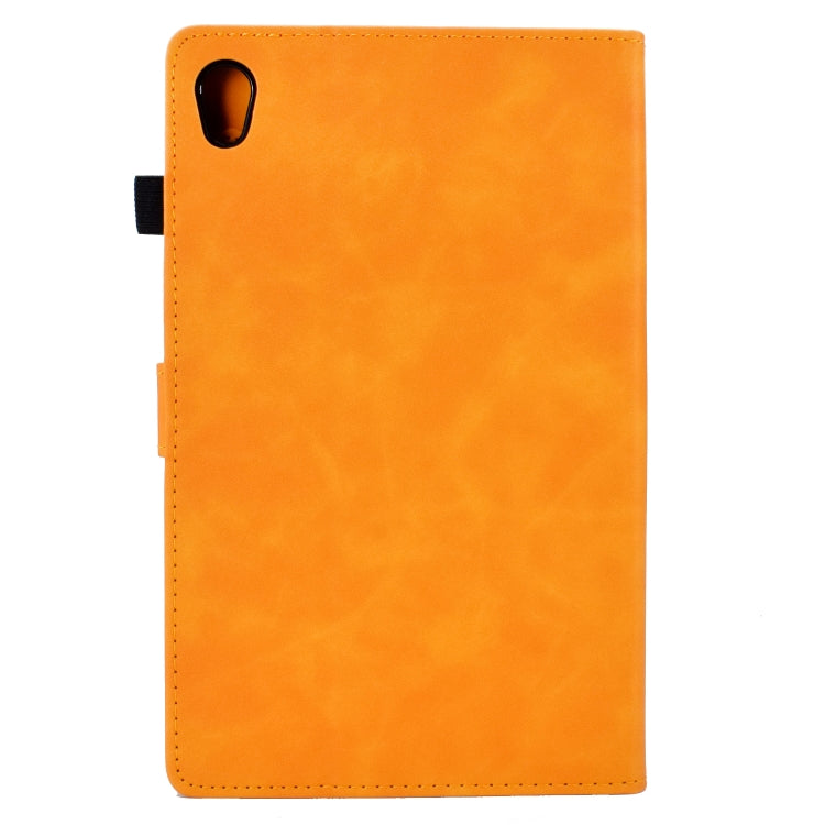 For Lenovo Tab M10 Gen 2 Tower Embossed Leather Smart Tablet Case