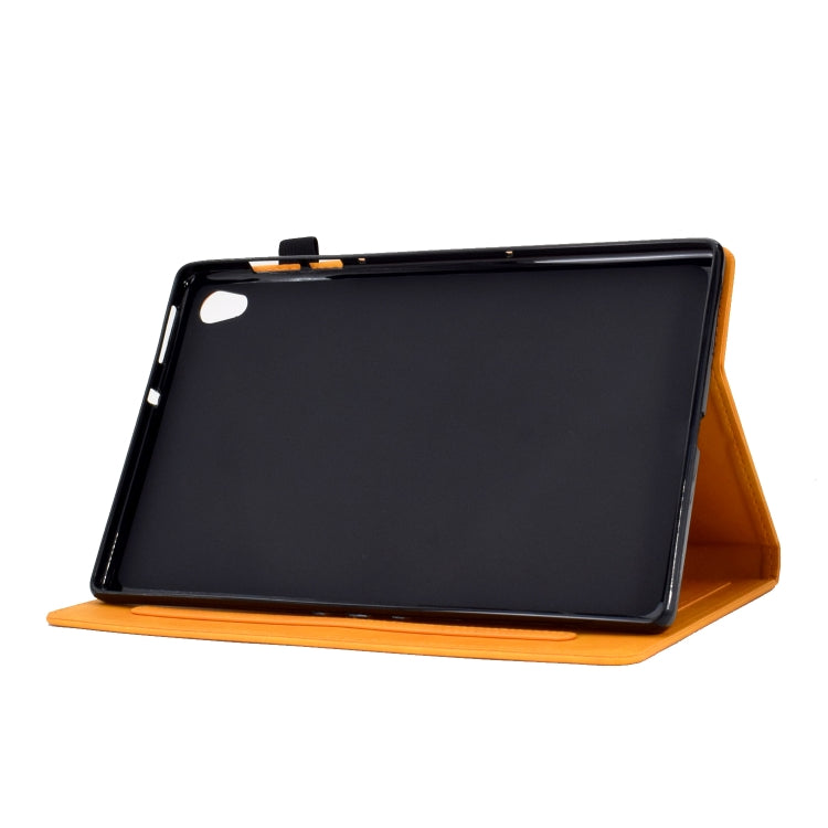 For Lenovo Tab M10 Gen 2 Tower Embossed Leather Smart Tablet Case