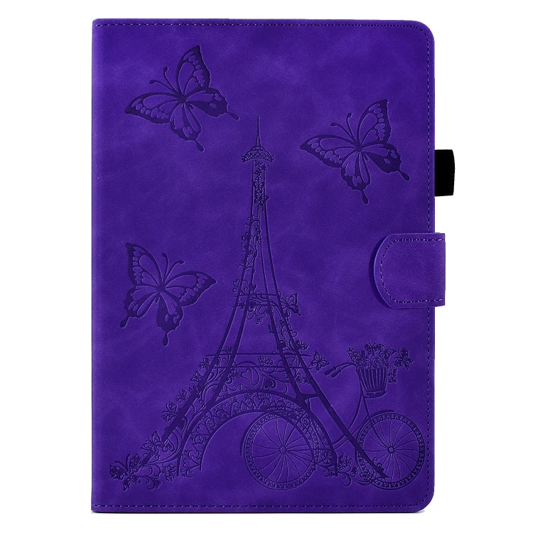 For Lenovo Tab P11 Tower Embossed Leather Smart Tablet Case