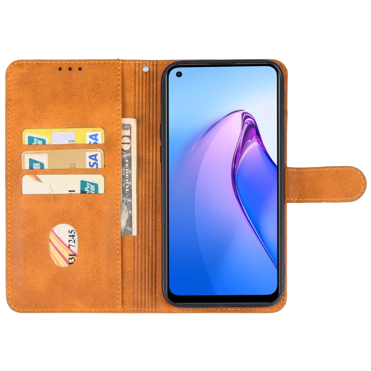 For OPPO Reno8 Z Leather Phone Case