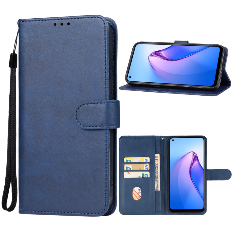 For OPPO Reno8 Z Leather Phone Case