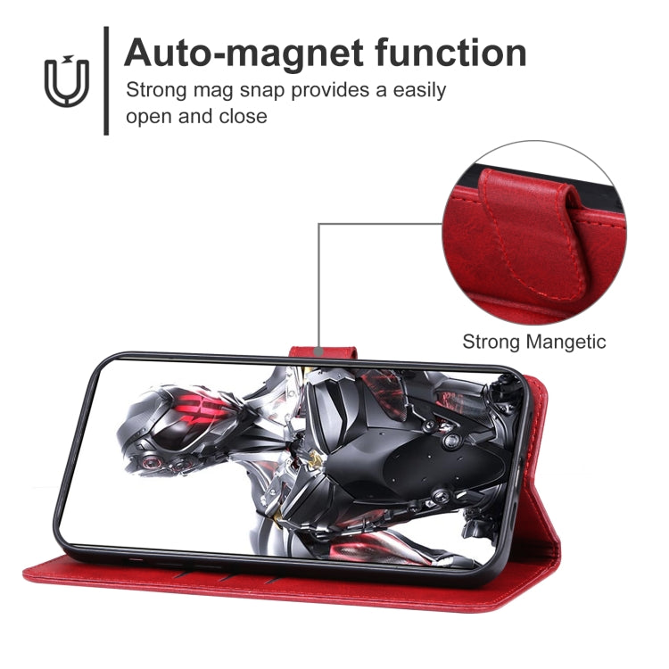 For ZTE nubia Red Magic 8 Pro+ Leather Phone Case