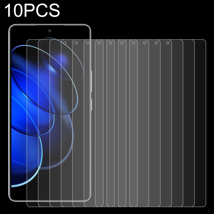 For Honor 80 GT 10pcs 0.26mm 9H 2.5D Tempered Glass Film