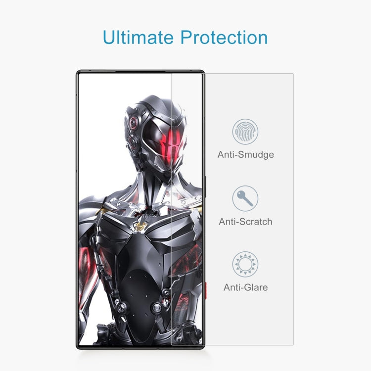 For ZTE nubia Red Magic 8 Pro+ 50pcs 0.26mm 9H 2.5D Tempered Glass Film
