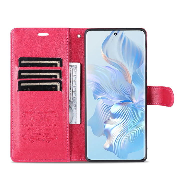 For Honor 80 AZNS Sheepskin Texture Flip Leather Phone Case