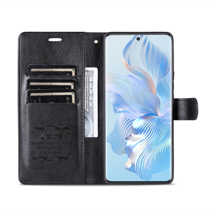 For Honor 80 AZNS Sheepskin Texture Flip Leather Phone Case