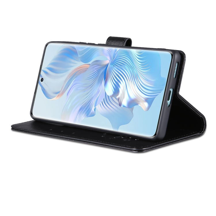 For Honor 80 Pro AZNS Sheepskin Texture Flip Leather Phone Case