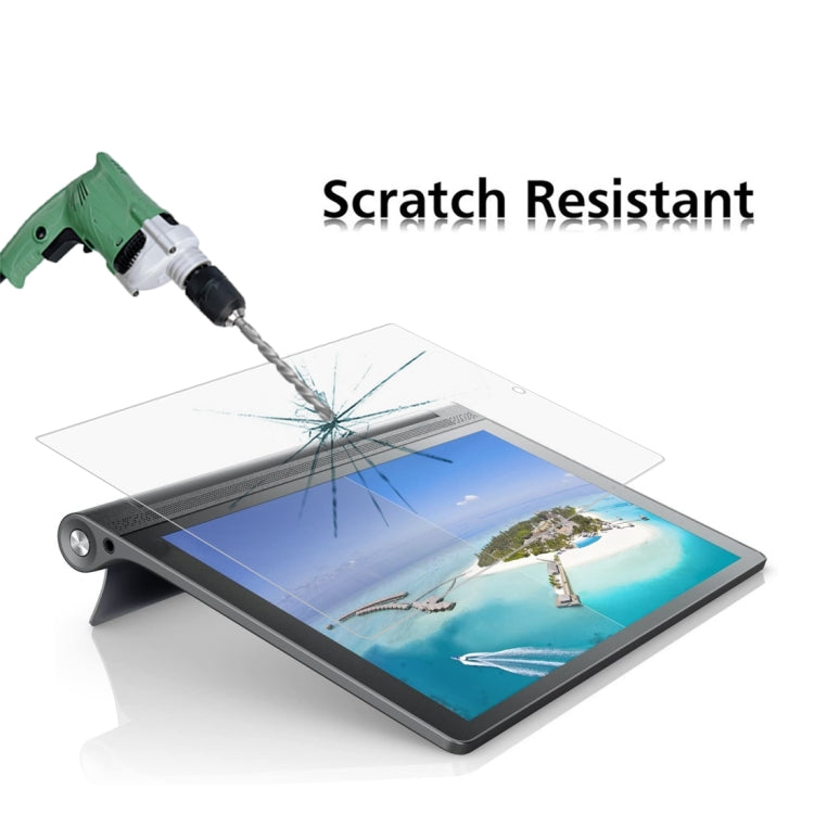 25 PCS For Lenovo Yoga Tab3 Pro-X90Y 10.1 9H 0.3mm Explosion-proof Tempered Glass Film