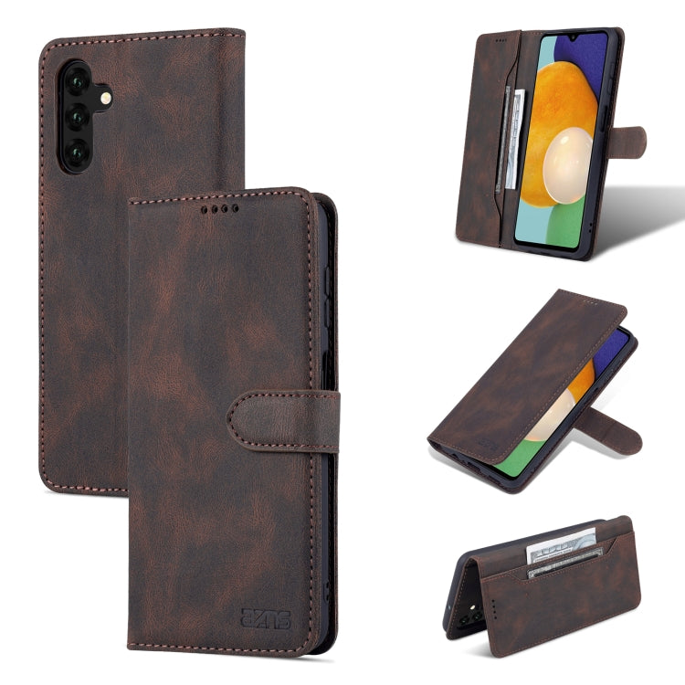 For Samsung Galaxy A14 5G AZNS Dream II Skin Feel Horizontal Flip Leather Phone Case