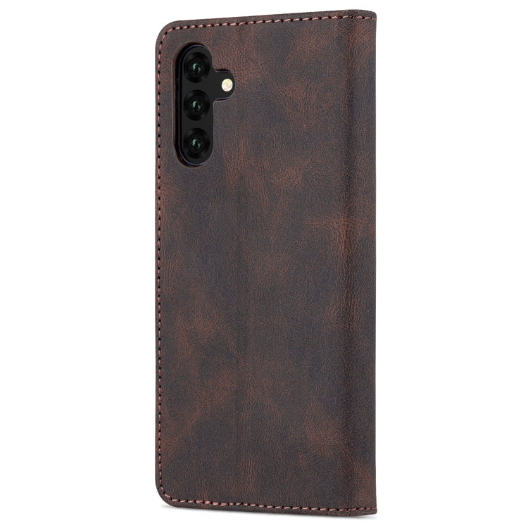 For Samsung Galaxy A14 5G AZNS Dream II Skin Feel Horizontal Flip Leather Phone Case