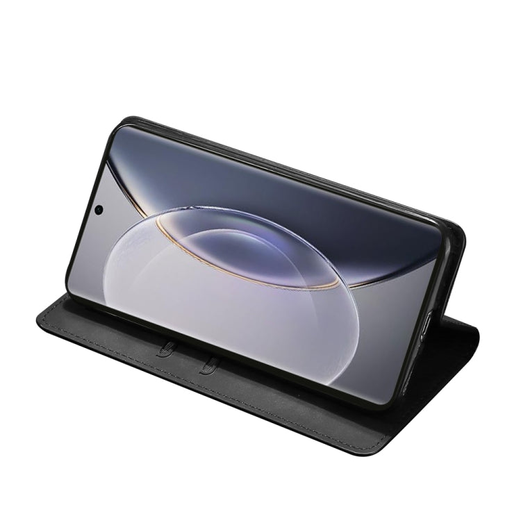 For vivo X90 Pro 5G Skin Feel Magnetic Horizontal Flip Leather Phone Case